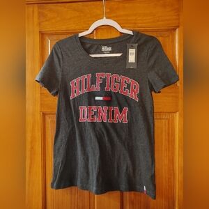 Tommy Hilfiger Gray Short Sleeve Tee